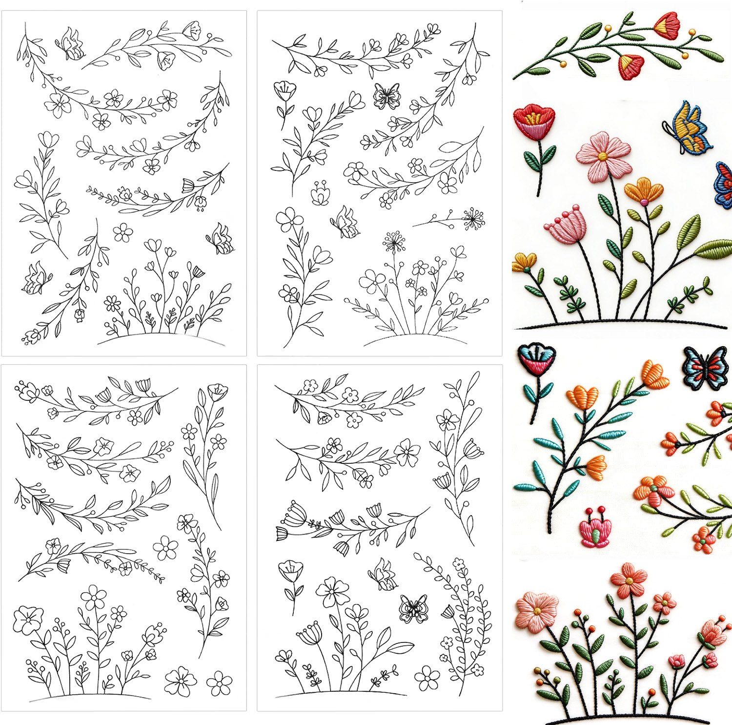 Embroidery Lovers - Stick & Stitch Water Soluble Embroidery