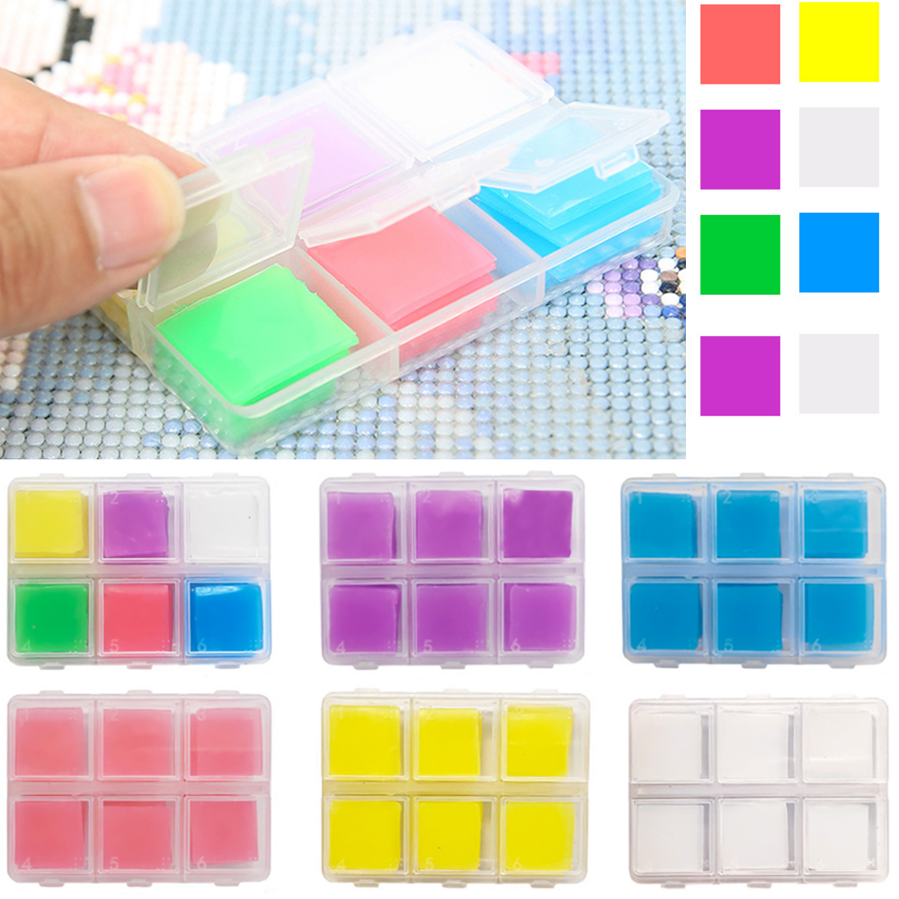 Embroidery Cross Stitch Patterns - 30PCS 2CM Diamond Painting Glue Wax