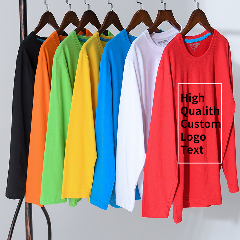 Embroidery Cotton Shirt - 100%Cotton Men's Crew Neck T-shirt Custom