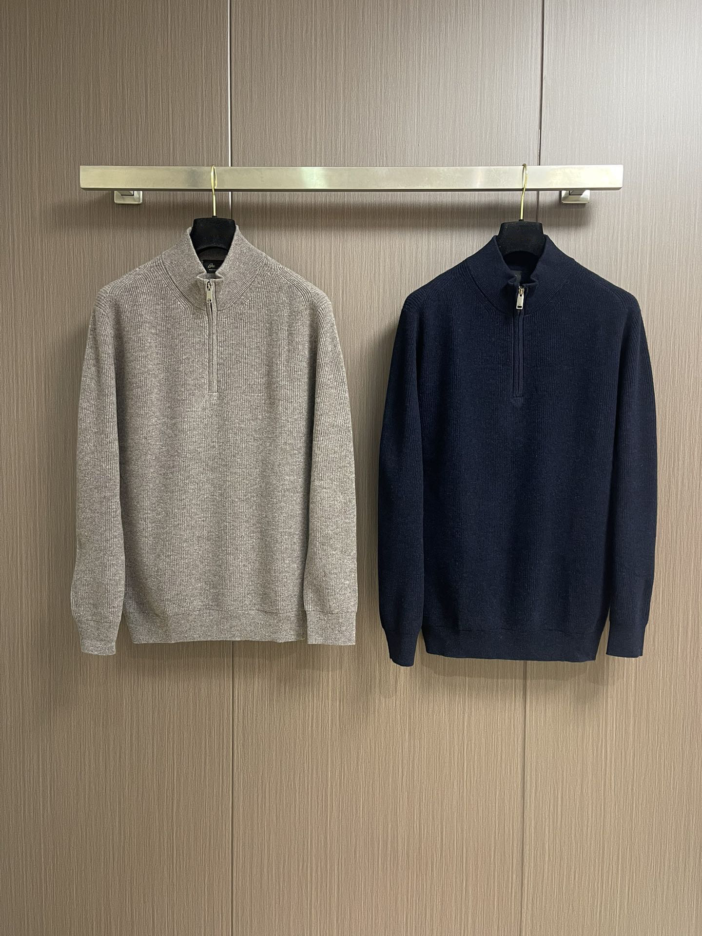 Embroidery Men Shirt - BLLIYOSS Lapel long-sleeved wool shirt Men