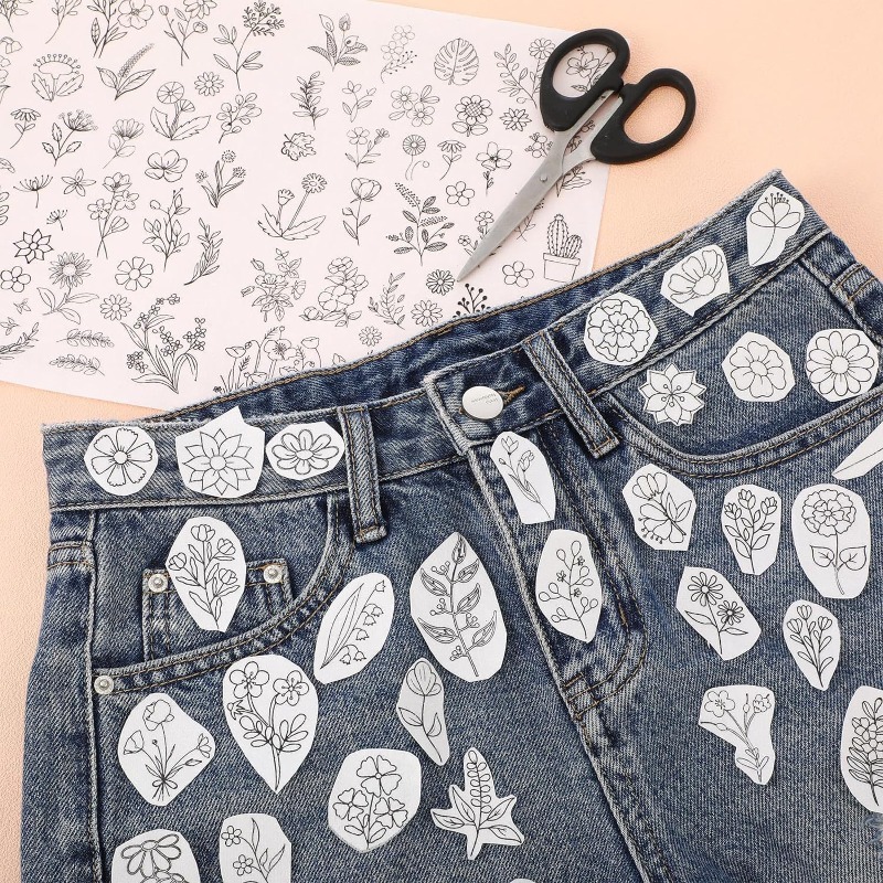 10Pcs Handicrafts Eco-Friendly - Embroidery Whale 评论和价格