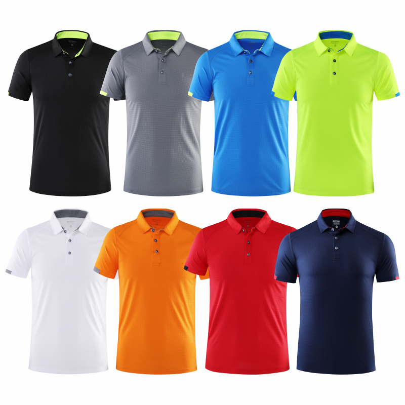 Quick Dry Sports POLO Shirt Fi - Embroidery Men Shirt 评论和价格