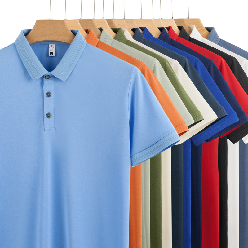 Sports quick drying polo shirt - Embroidery Men Shirt 评论和价格