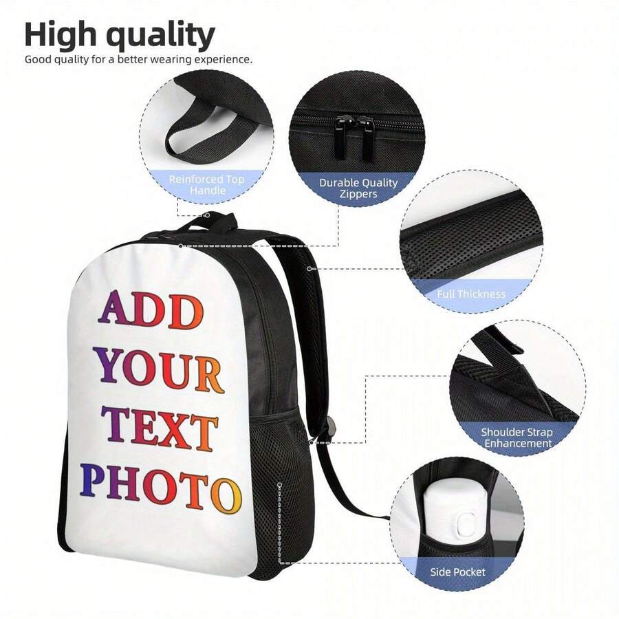 Customizable Photo Backpack Fo - Embroidery Computer 评论和价格