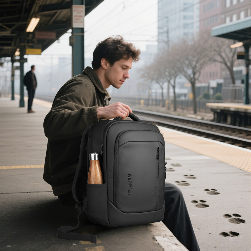 HK New Design Travel Backpack  - Embroidery Computer 评论和价格