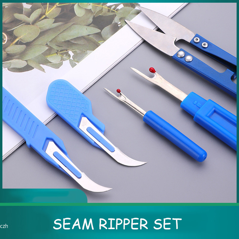 5Pcs Blue Sewing Ripper Kit wi - Embroidery Thread 评论和价格