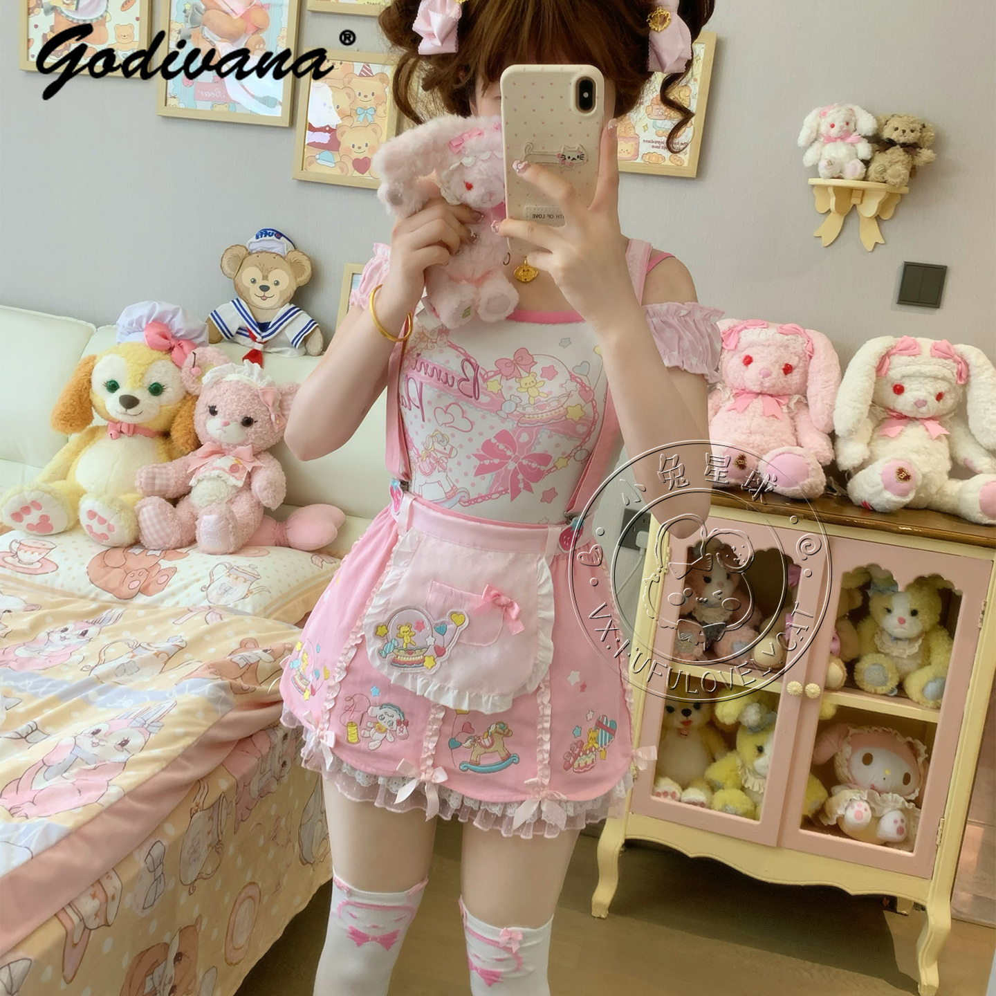Lolita Daughters Clothes Cute  - Embroidery Cotton Shirt 评论和价格