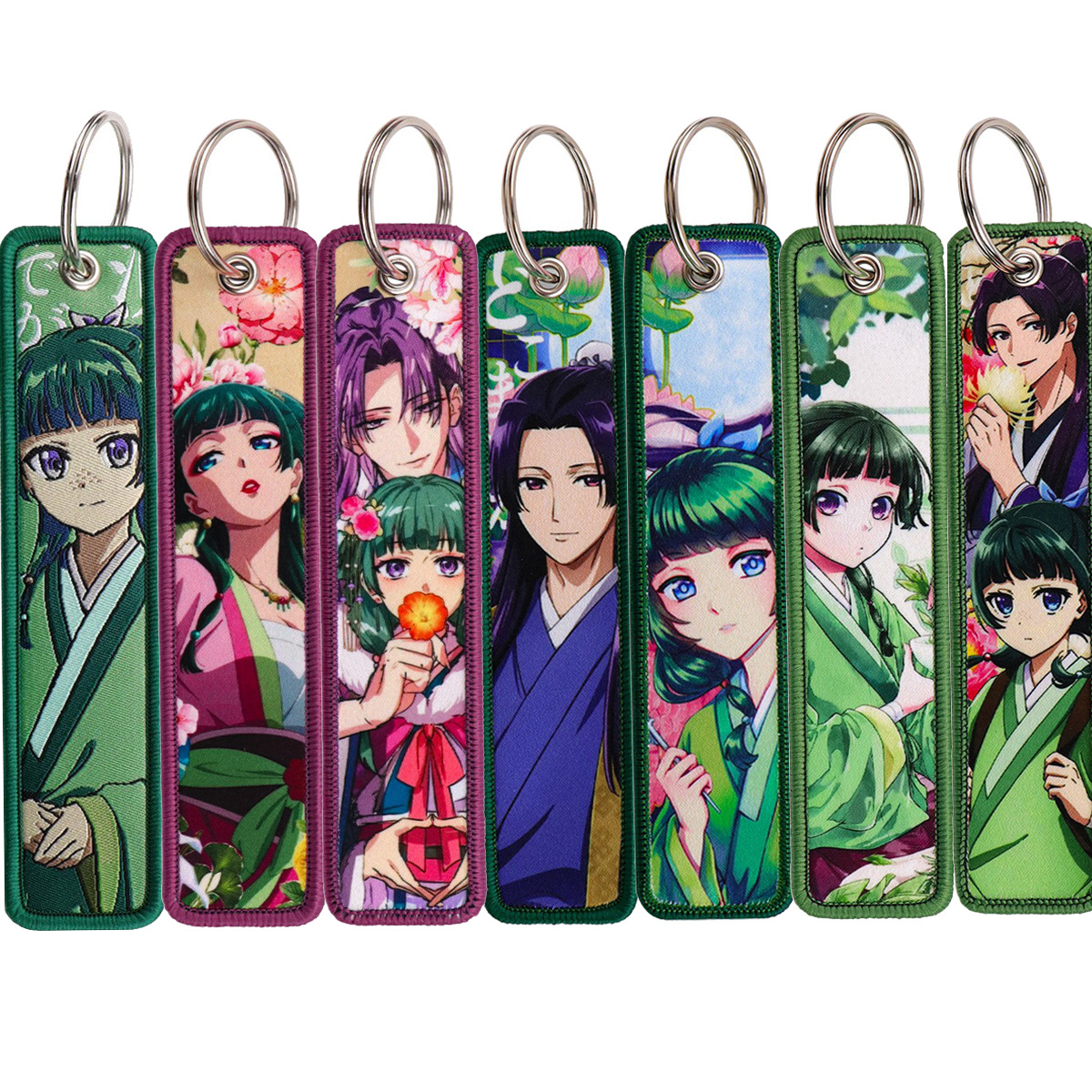 Anime Figure Embroidery Key Fo - Embroidery Gift 评论和价格