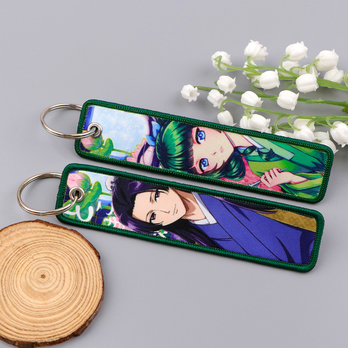 Anime Figure Embroidery Key Fo - Embroidery Gift 评论和价格