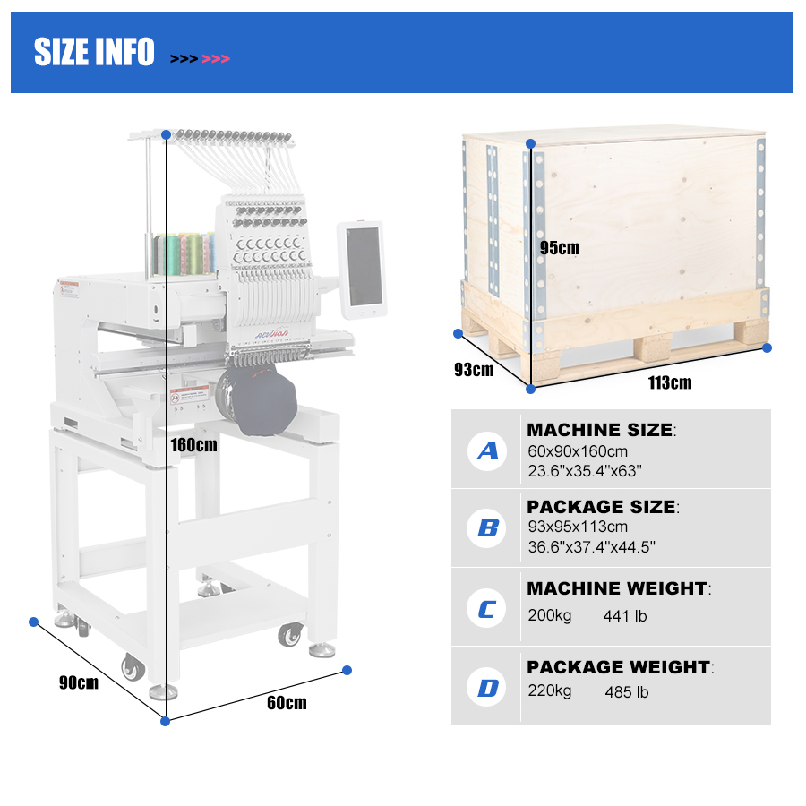 HONRAIN Computerized Single He - Embroidery Machine Computerized 评论和价格