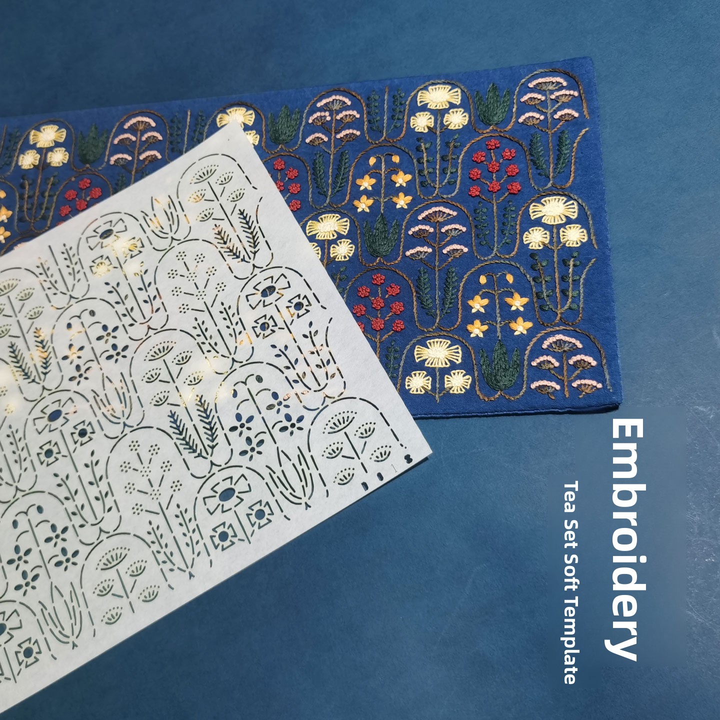Handmade Soft Template Embroid - Embroidery Free Pattern 评论和价格