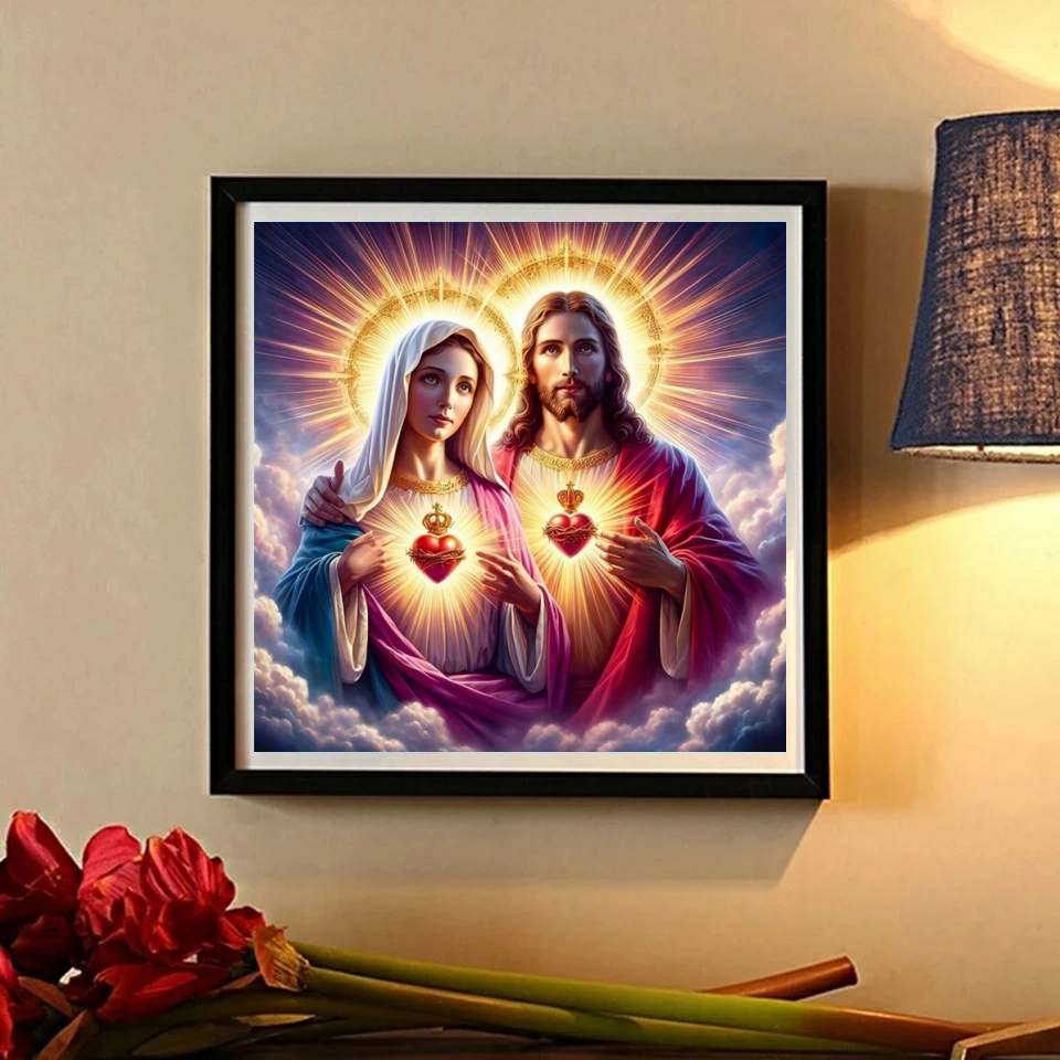 1pc frameless  Mother of Jesus - Embroidery Lovers 评论和价格