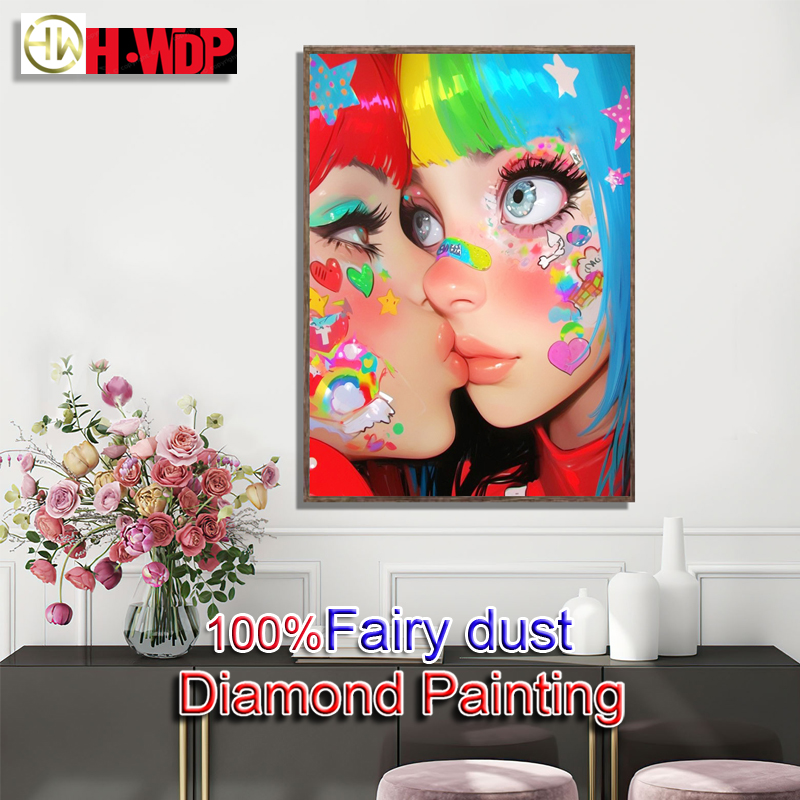 Lover 100% Fairy Dust Diamond  - Embroidery Lovers 评论和价格