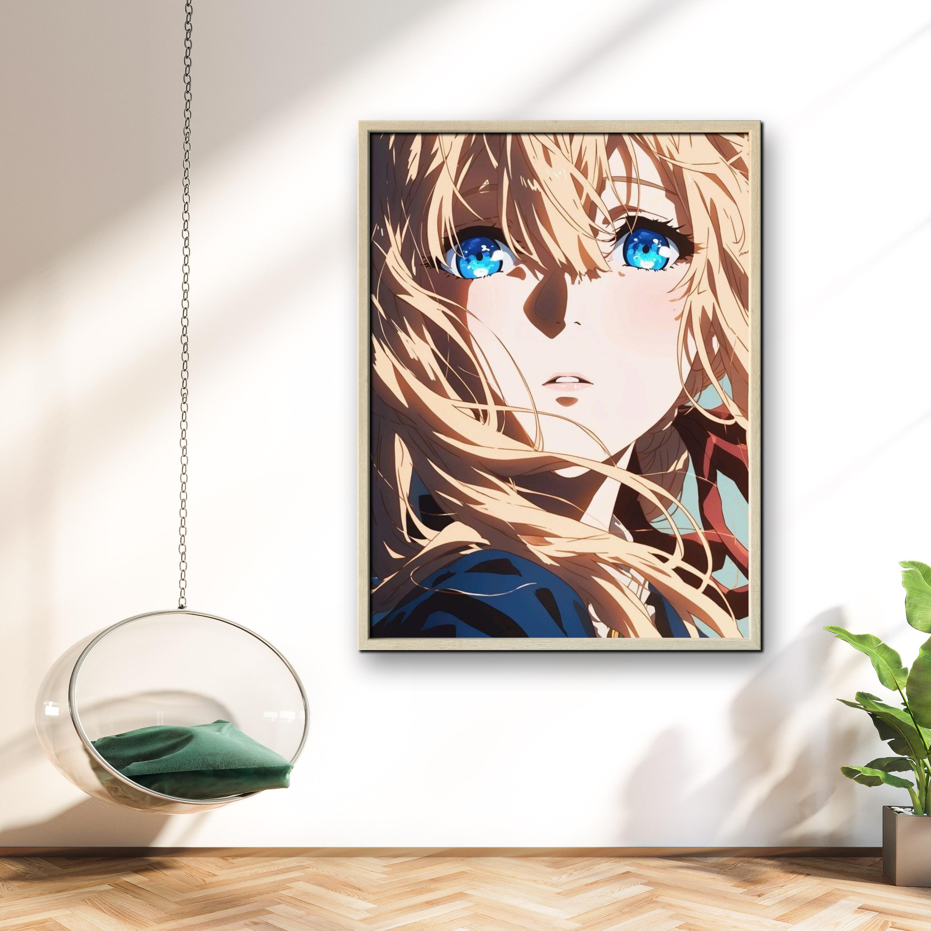 Violet Evergarden 5D DIY Diamo - Embroidery Cross Stitch Patterns 评论和价格