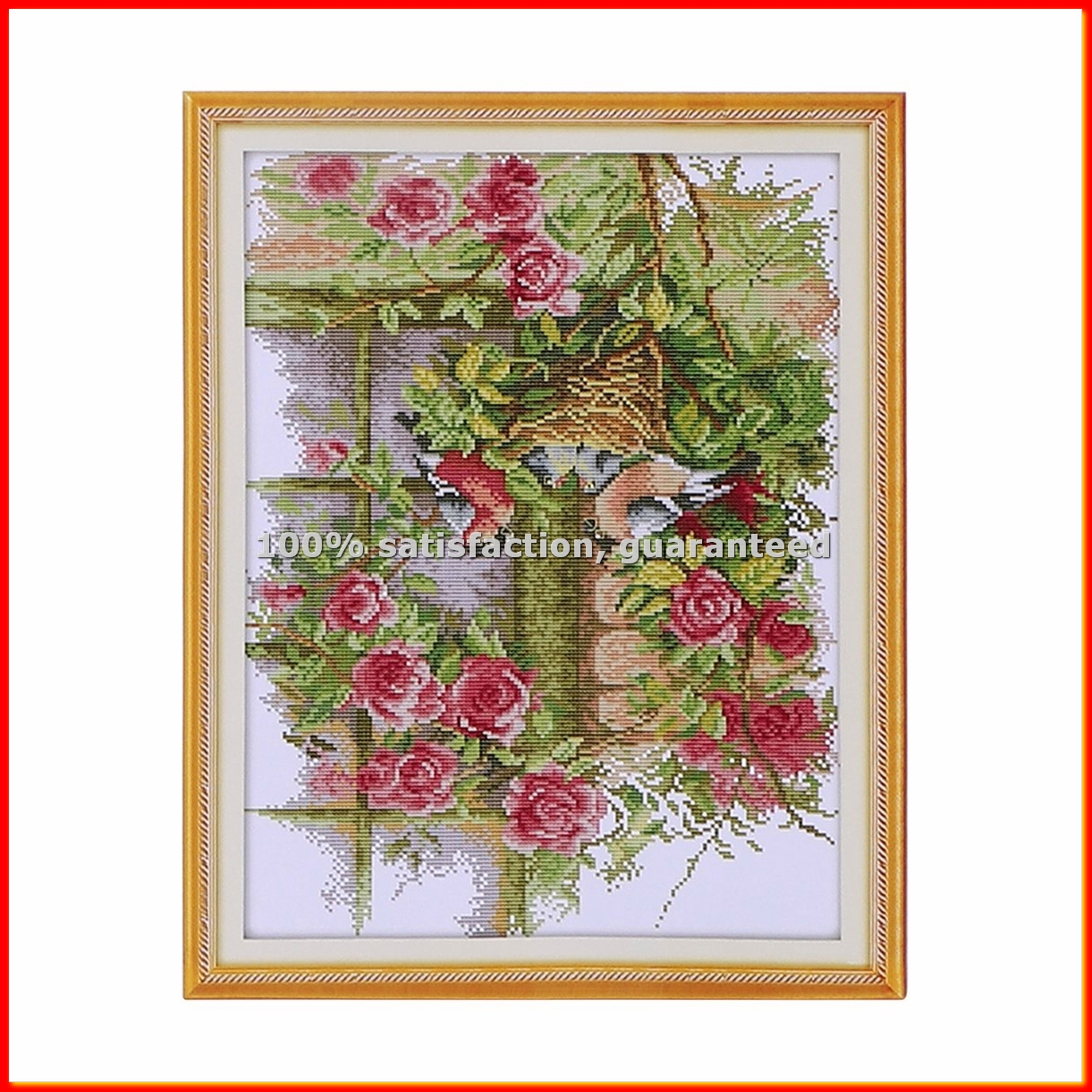DIY Handmade Needlework Set Em - Embroidery Free Pattern 评论和价格