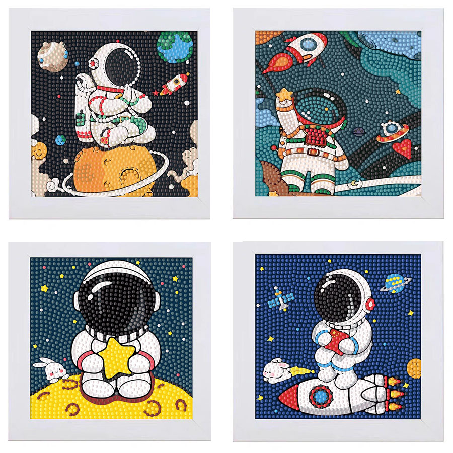 Keeppley astronaut crystal dia - Embroidery Handicraft 评论和价格
