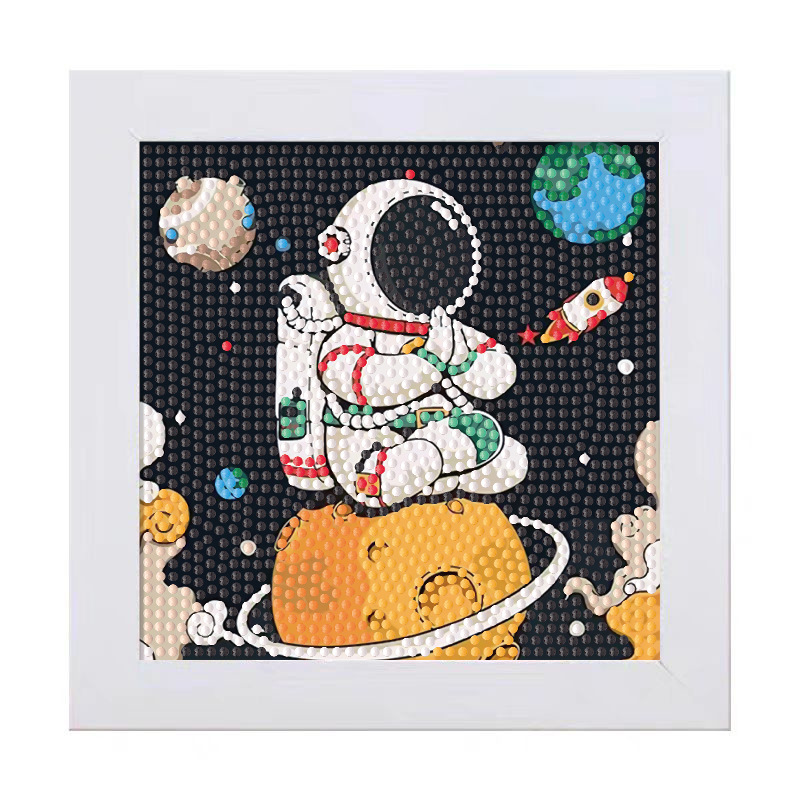 Keeppley astronaut crystal dia - Embroidery Handicraft 评论和价格