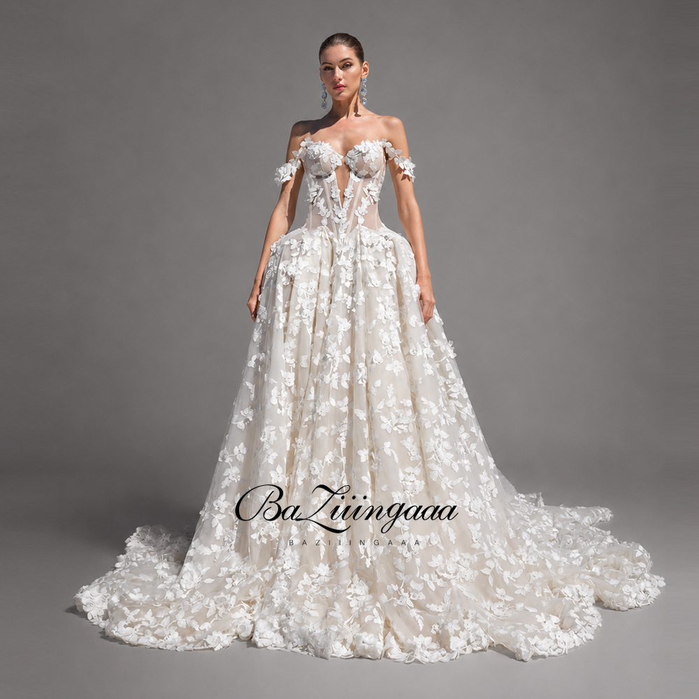 Floral Print Wedding Dresses L - Embroidery Online Designs 评论和价格