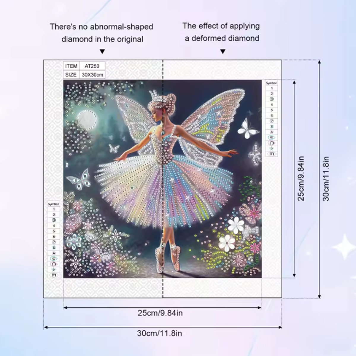 Butterfly Fairy Pattern Series - Embroidery Handicraft 评论和价格