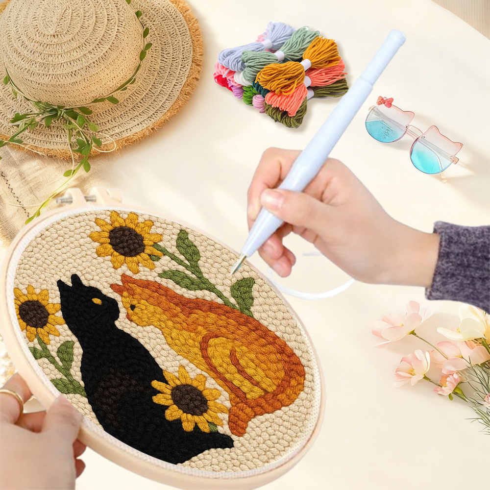 GATYZTORY Punch Needle Embroid - Embroidery Whale 评论和价格