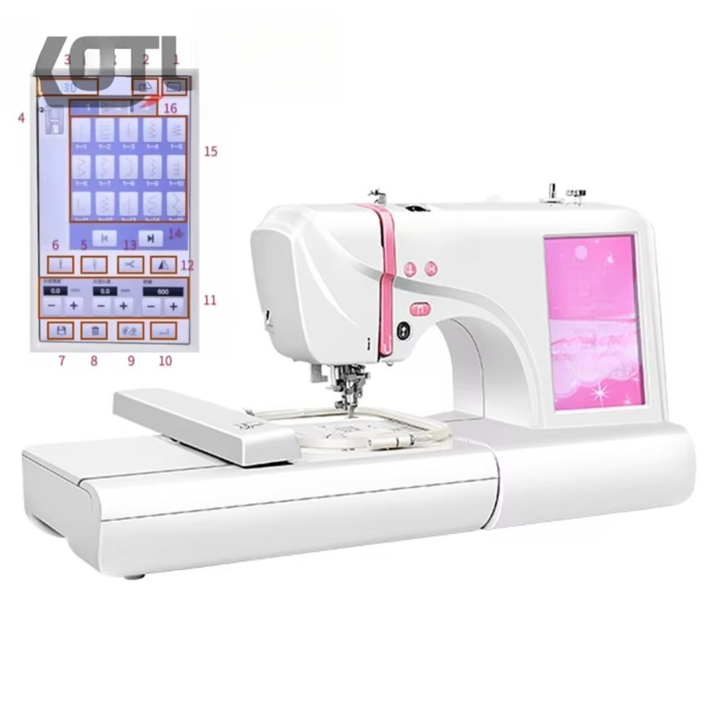 Multifunctional Computerized E - Embroidery Machine Computerized 评论和价格