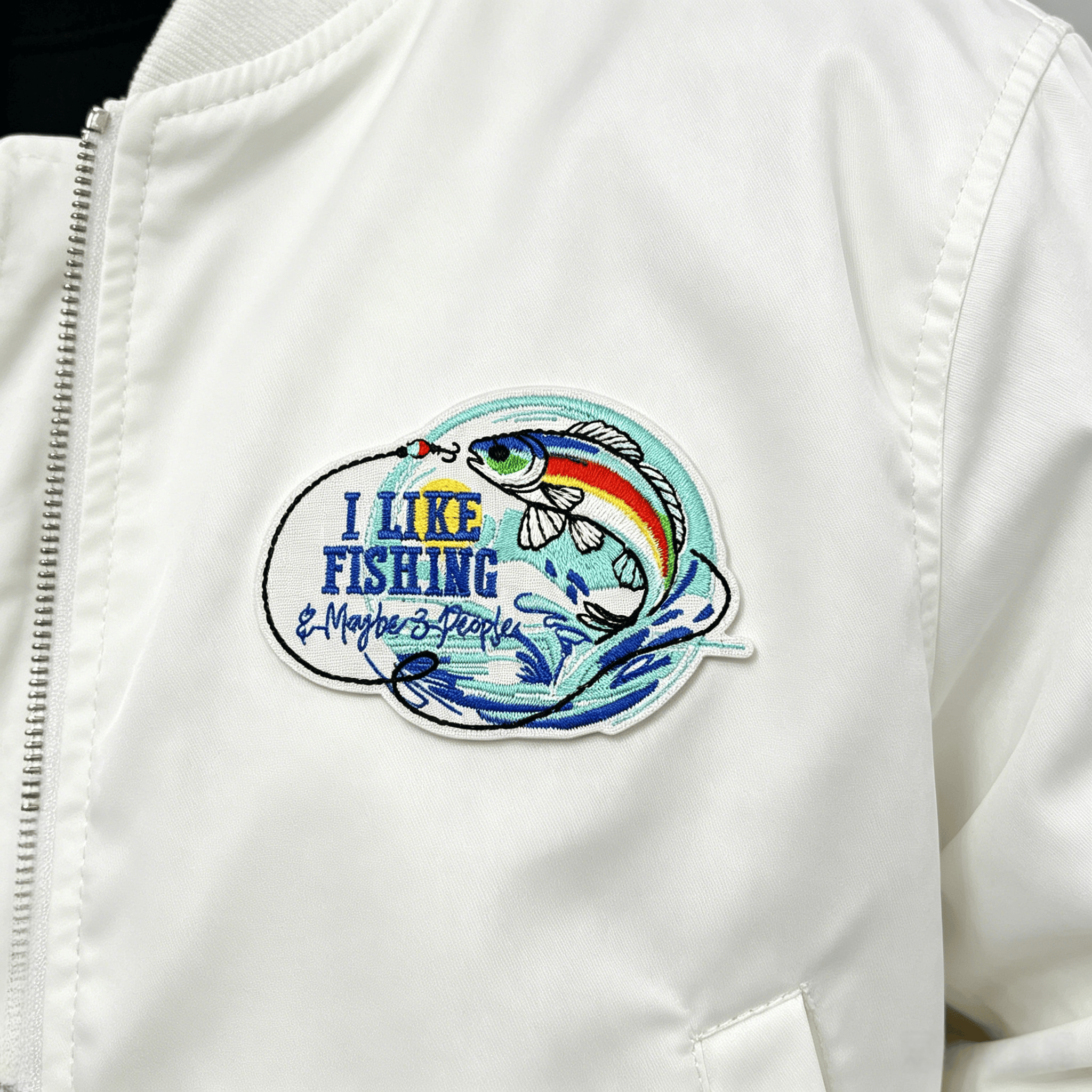 Three-Piece Set of I Like Fish - Embroidery Online Designs 评论和价格