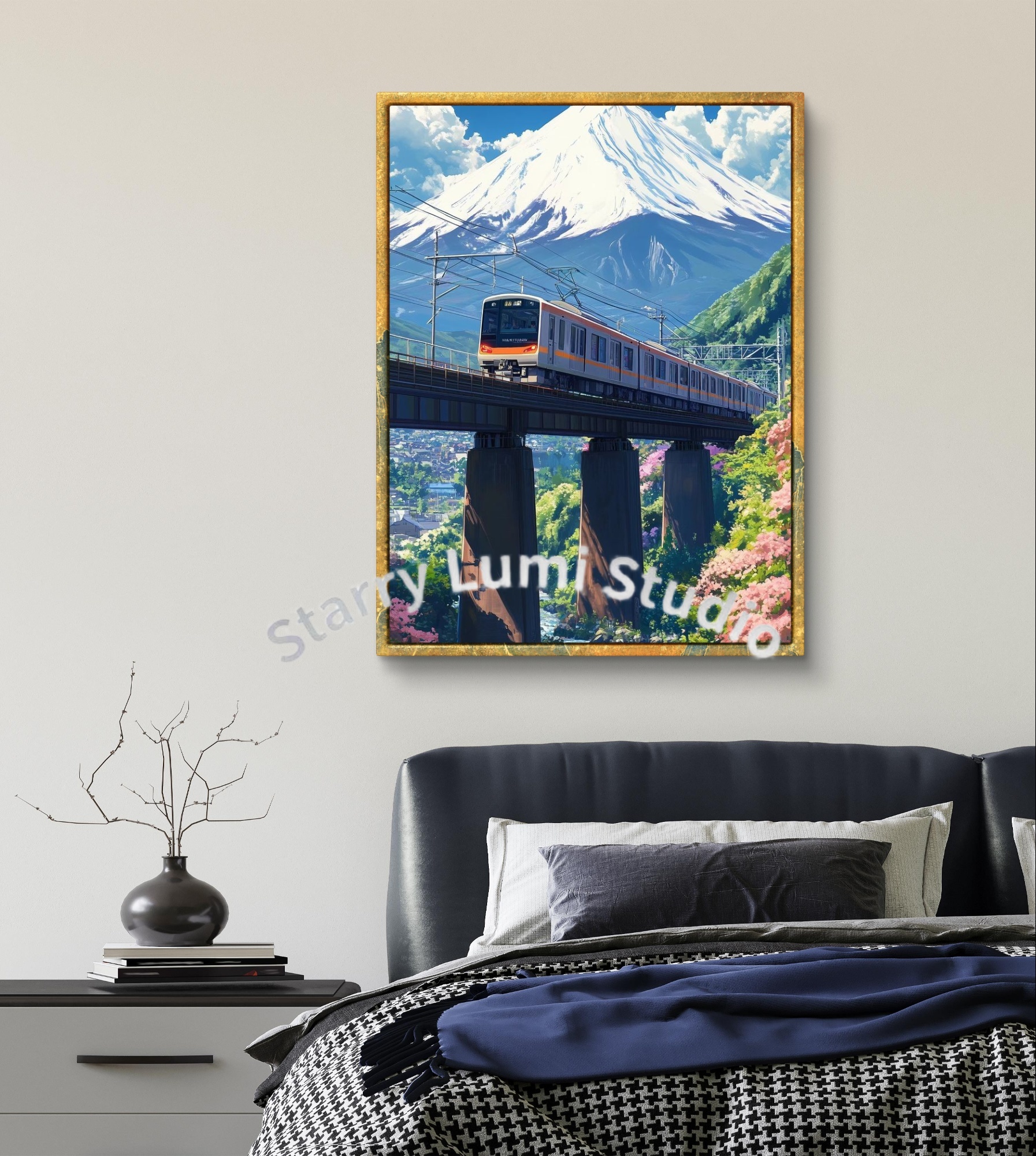 Japan Shinkansen 5D Diamond Pa - Embroidery Free Pattern 评论和价格
