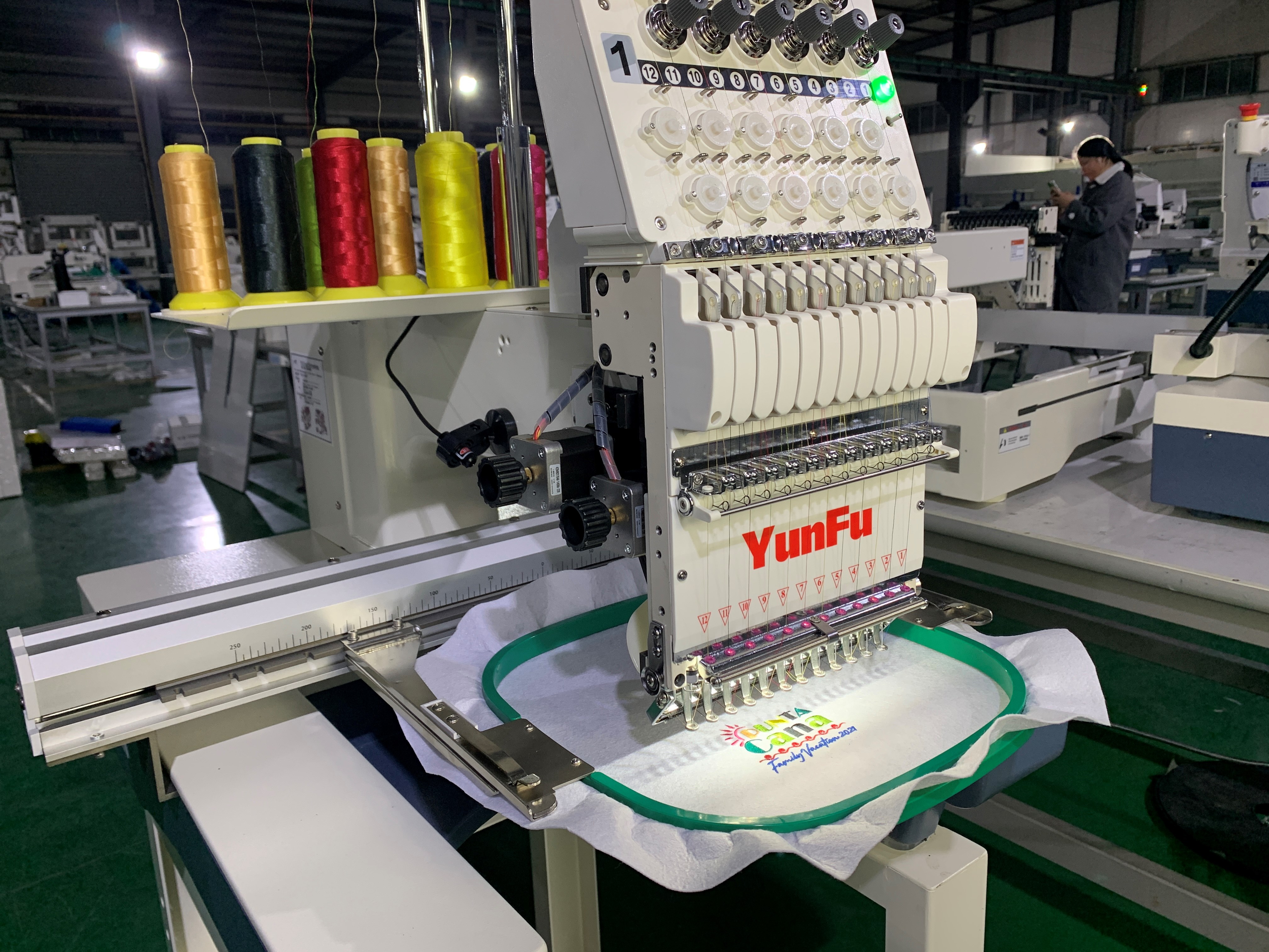 Hot Sell New Single Head Cap & - Embroidery Machine Computerized 评论和价格