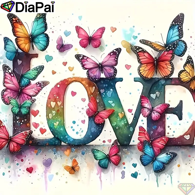 DiaPai Full Diamond Embroidery - Embroidery Cross Stitch Patterns 评论和价格
