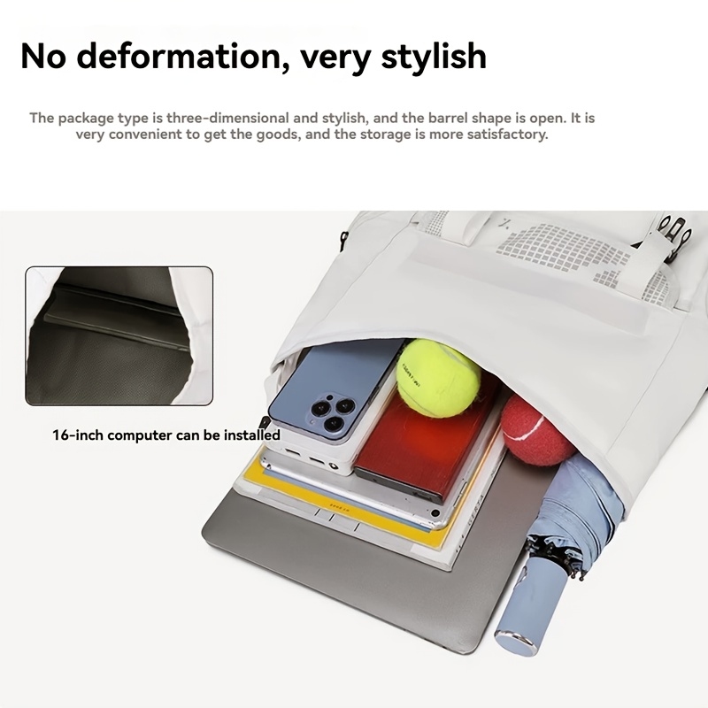 Badminton bag, tennis fitness  - Embroidery Computer 评论和价格