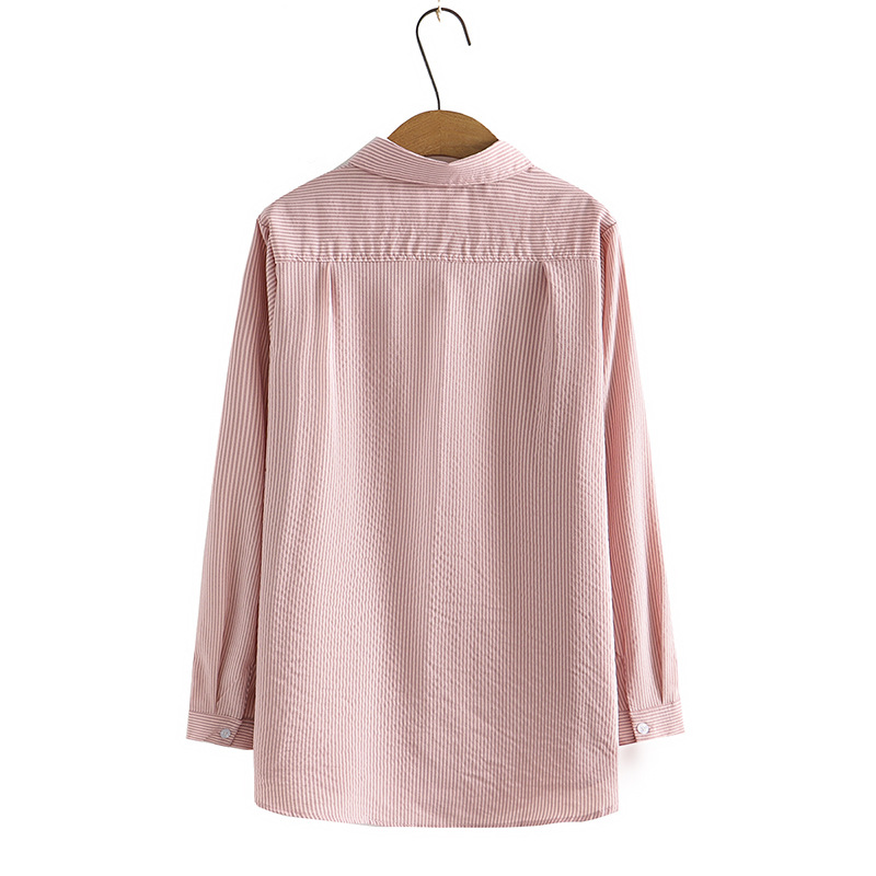 4XL Plus Size Shirts Women Spr - Embroidery Cotton Shirt 评论和价格