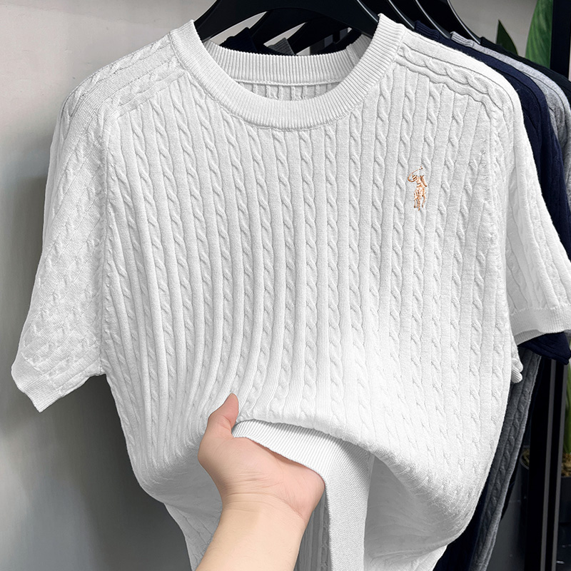 2026 New Old Money Style Luxur - Embroidery Men Shirt 评论和价格