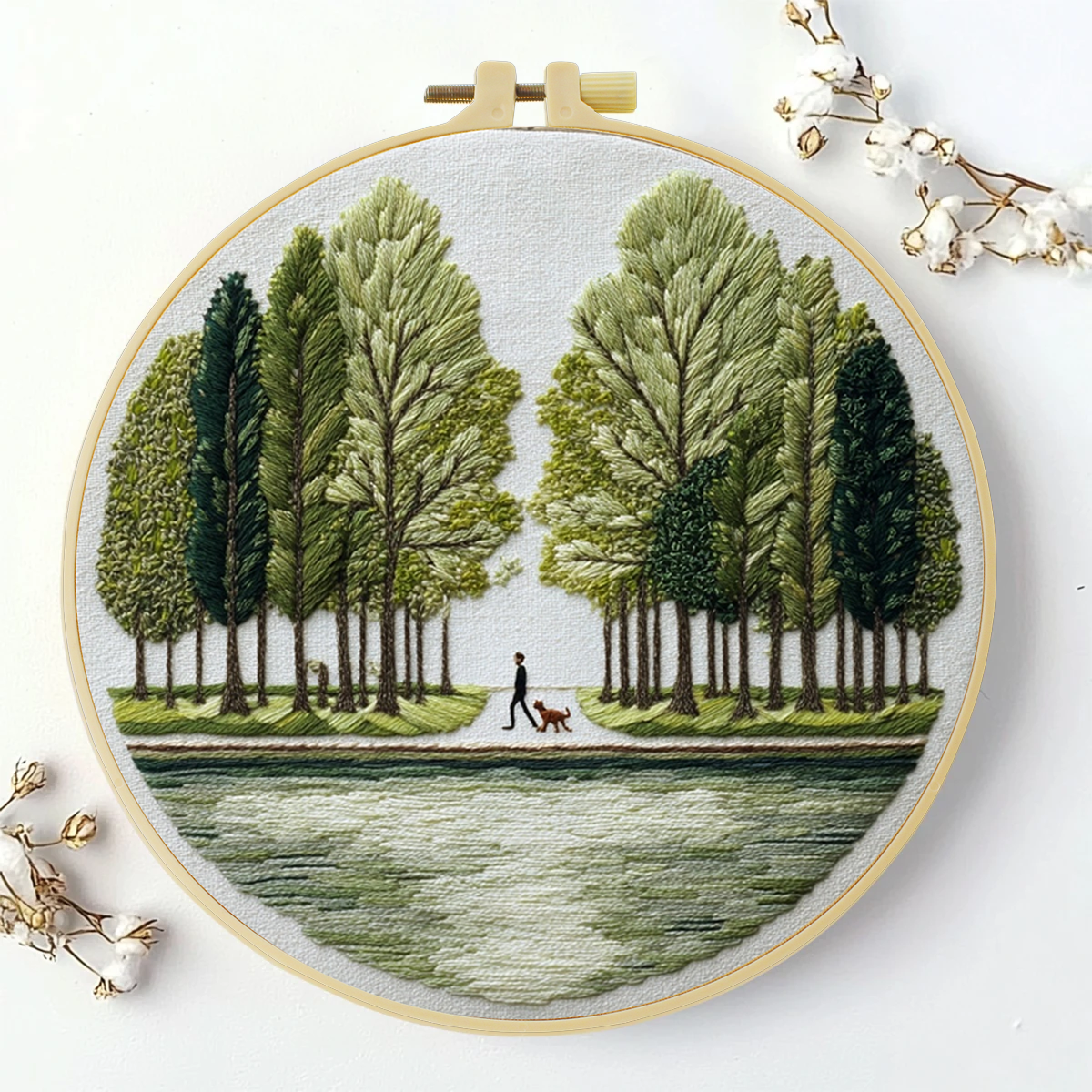 1pc 20X20CM/15X15CM 7.87/6.3in - Embroidery Whale 评论和价格