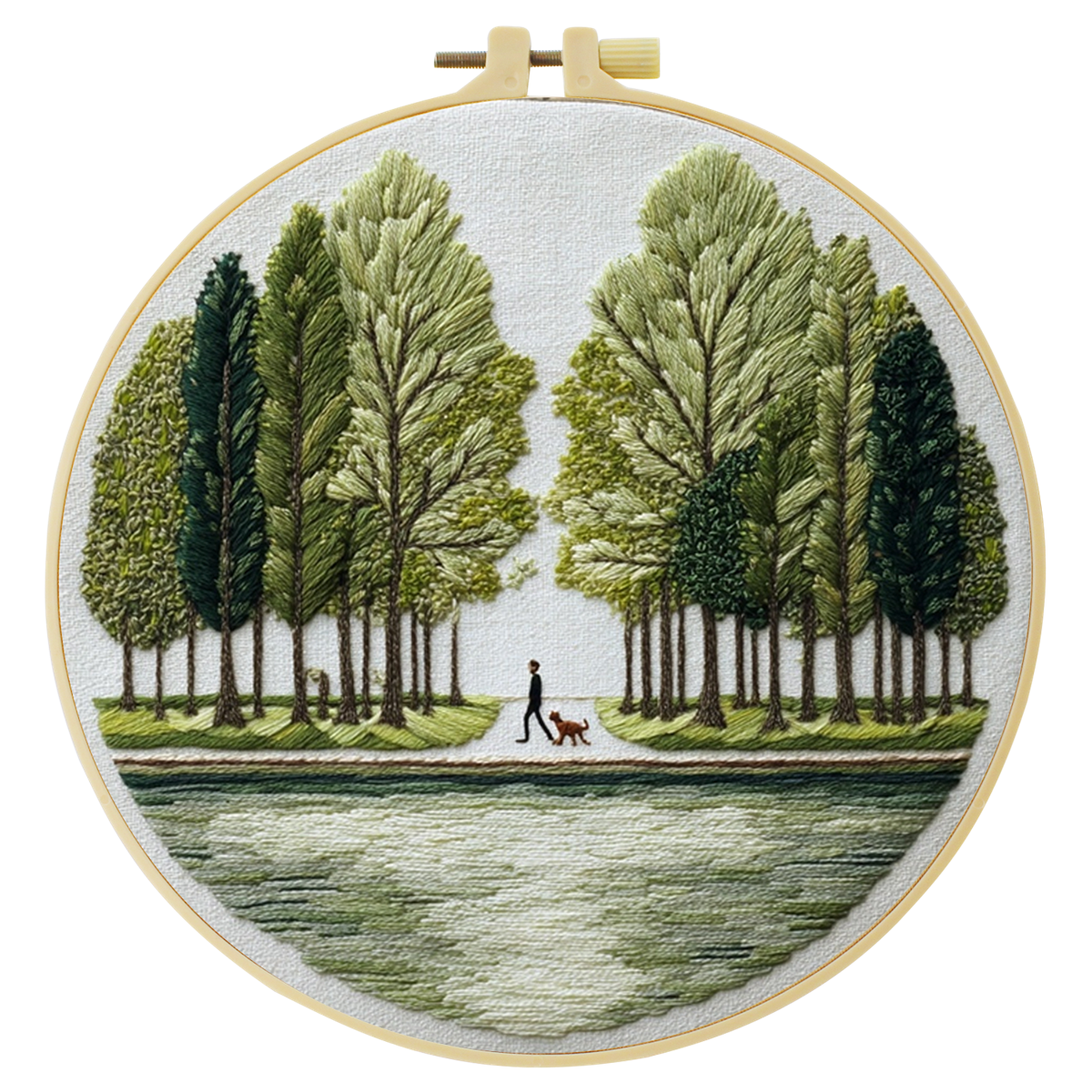 1pc 20X20CM/15X15CM 7.87/6.3in - Embroidery Whale 评论和价格
