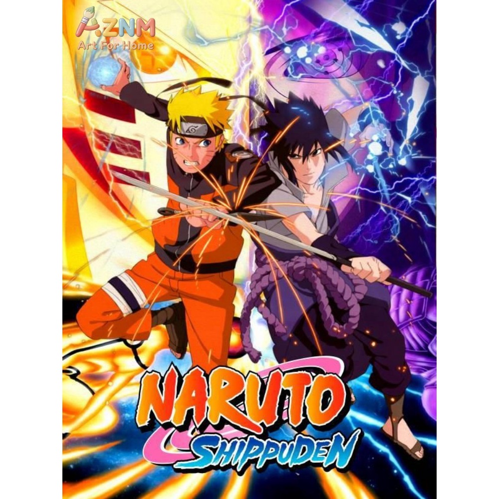 Frameless 1pc Naruto Class Sev - Embroidery Gift 评论和价格