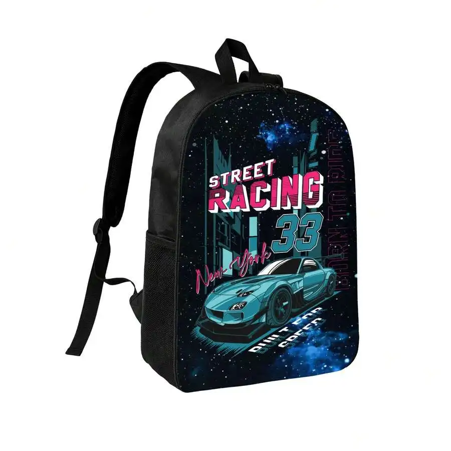 Black Polyester Backpack For S - Embroidery Computer 评论和价格