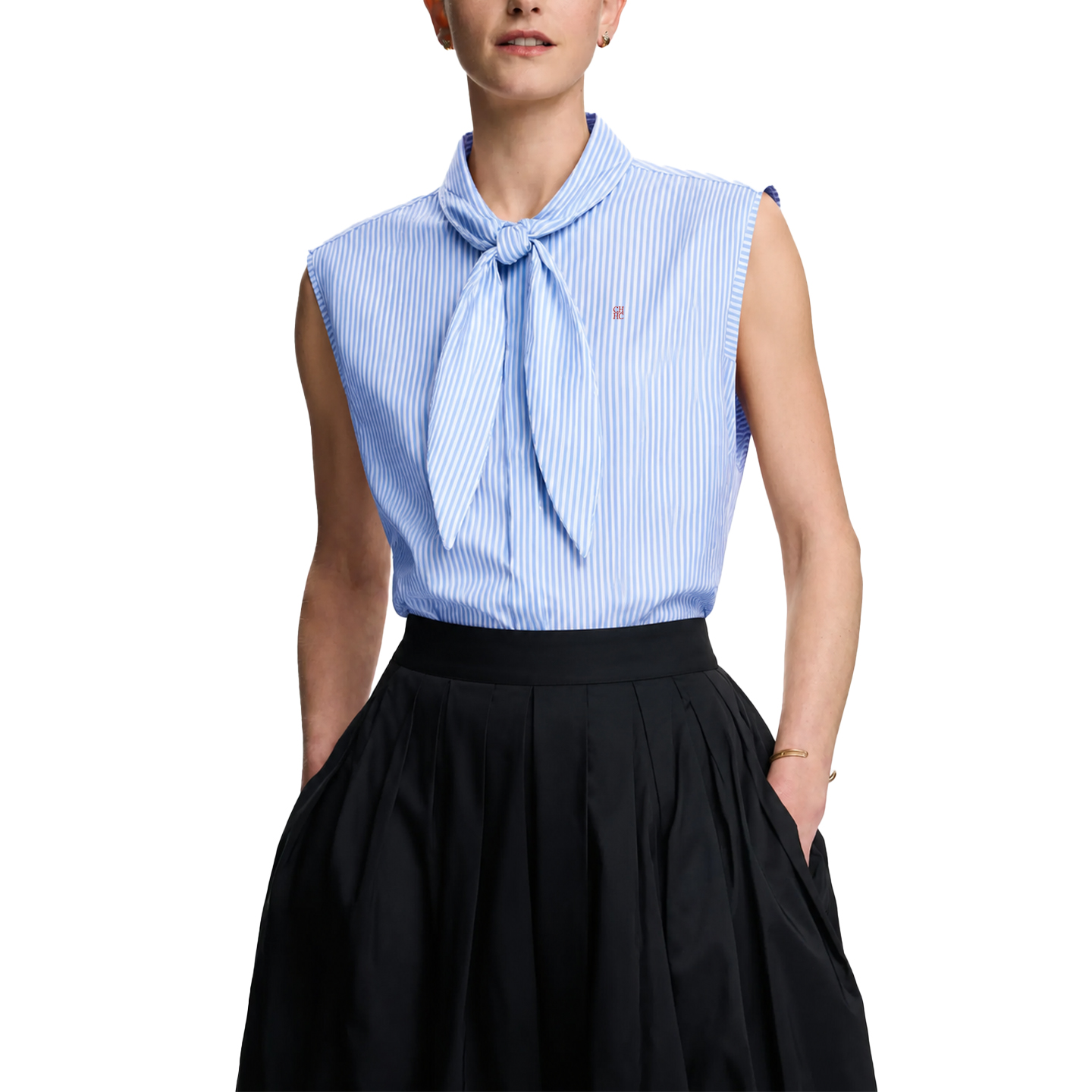CH Embroidered Sleeveless Shir - Embroidery Men Shirt 评论和价格
