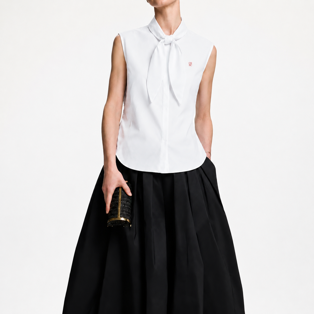 CH Embroidered Sleeveless Shir - Embroidery Men Shirt 评论和价格