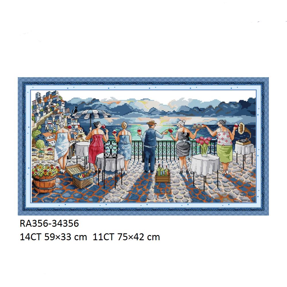 Cross Stitch Kits for Beach, F - Embroidery Lovers 评论和价格