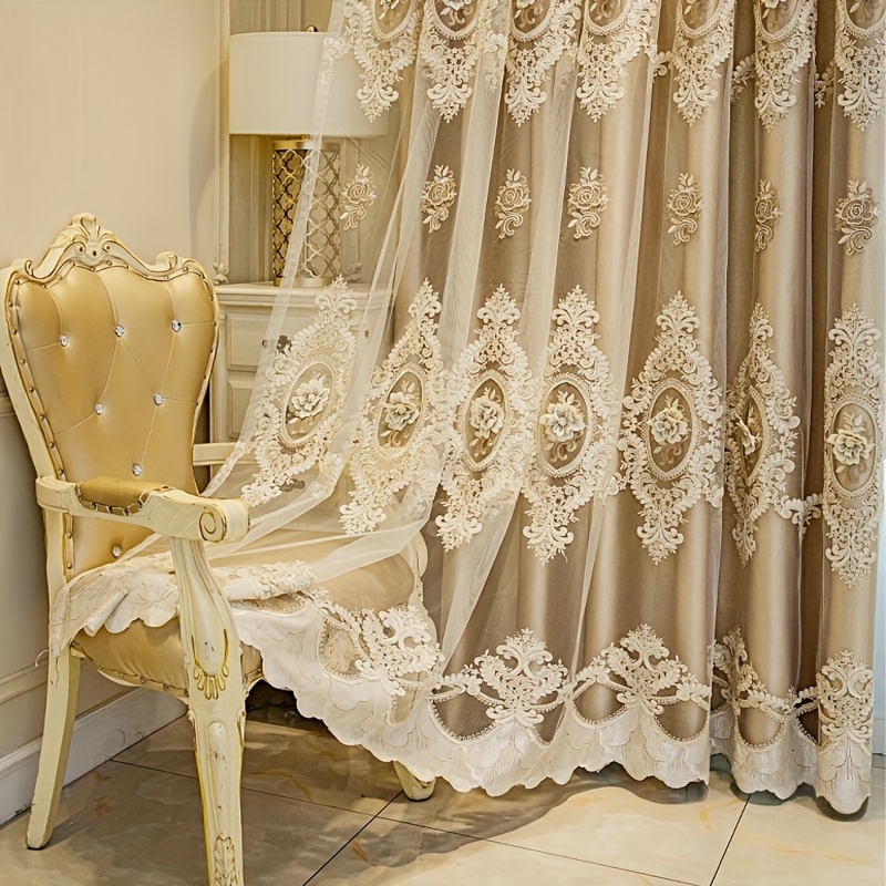 1pc Luxury Double-layer Europe - Embroidery Free Pattern 评论和价格