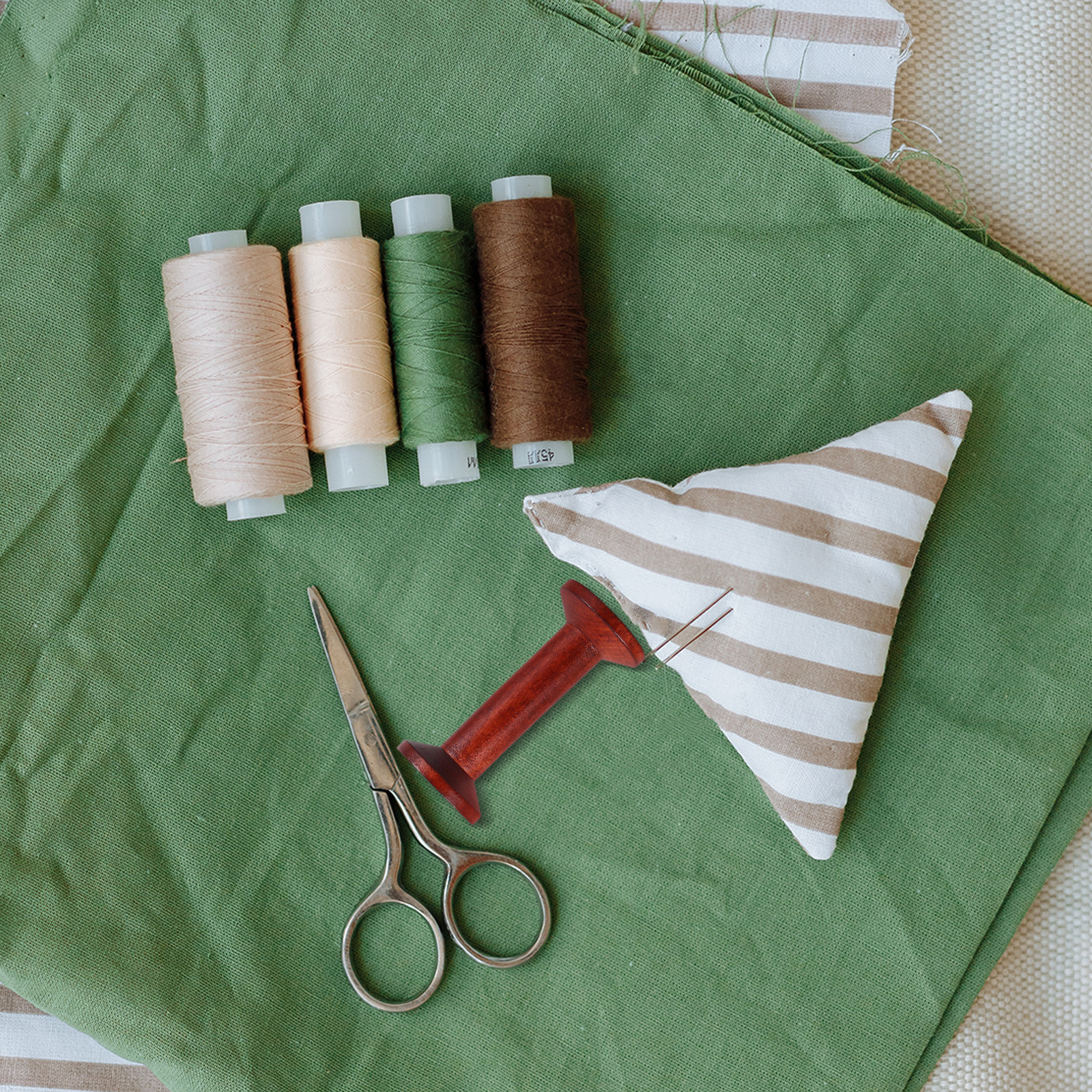 6Pcs Wooden Empty Spools for C - Embroidery Thread 评论和价格