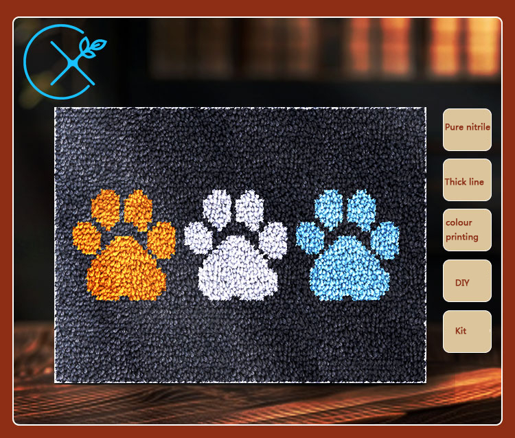 Latch hook rug kits with Pre-P - Embroidery Cross Stitch Patterns 评论和价格