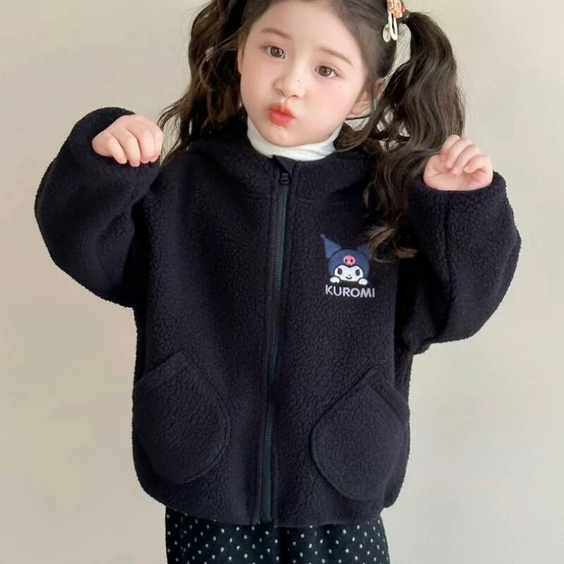 Hot Sanrio Girls Velvet Long-S - Embroidery Cotton Shirt 评论和价格