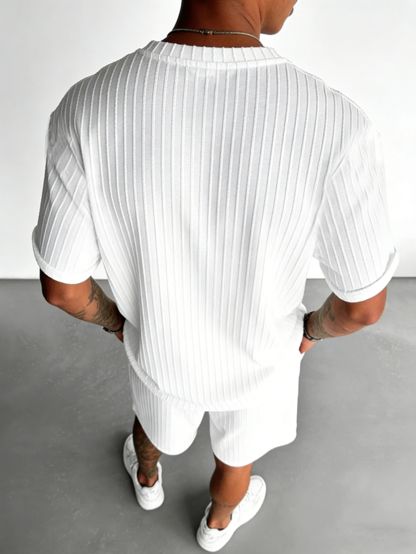 Men's Textured “Never Lose You - Embroidery Men Shirt 评论和价格