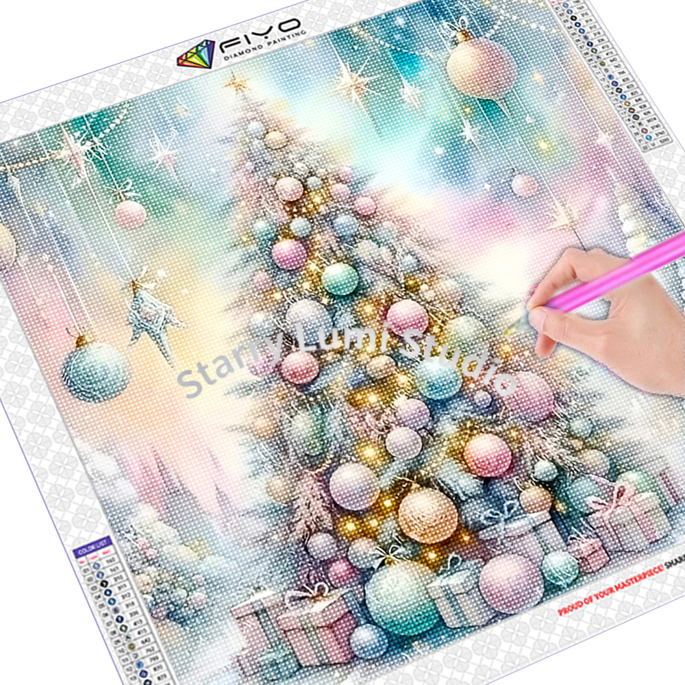 Diamond Painting Kit Christmas - Embroidery Handicraft 评论和价格