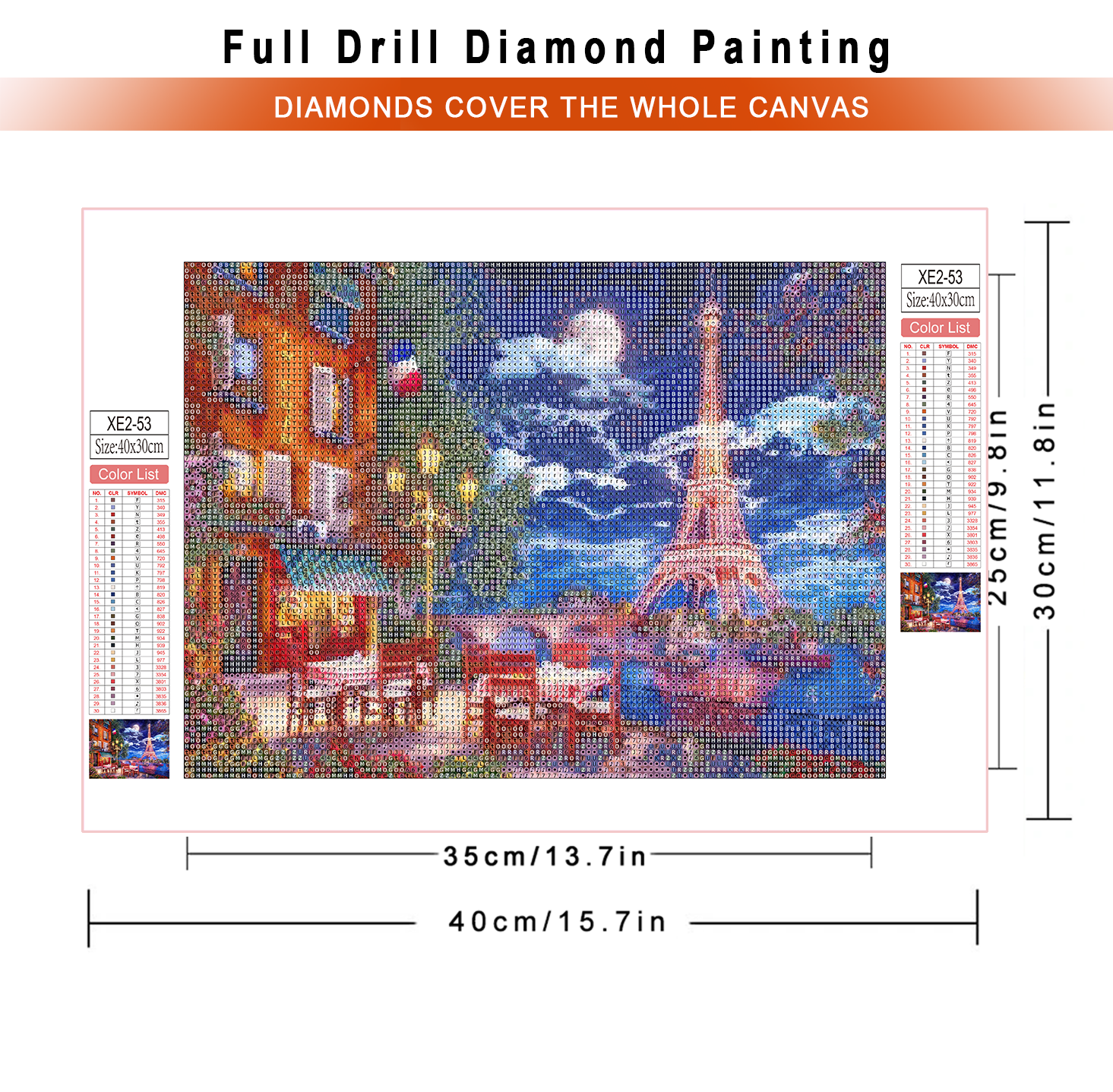 1pc frameless  diamond paintin - Embroidery Handicraft 评论和价格