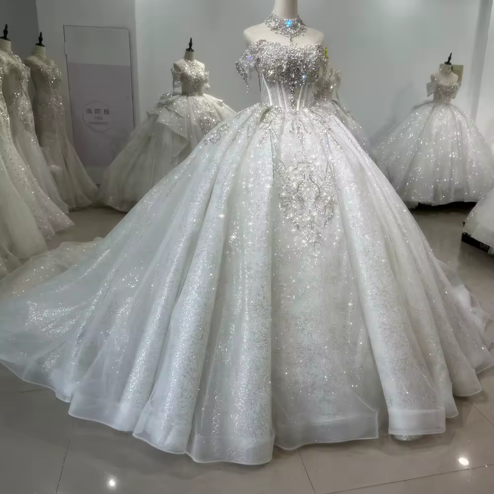 Civil Wedding Dress Sleeveless - Embroidery Organza 评论和价格