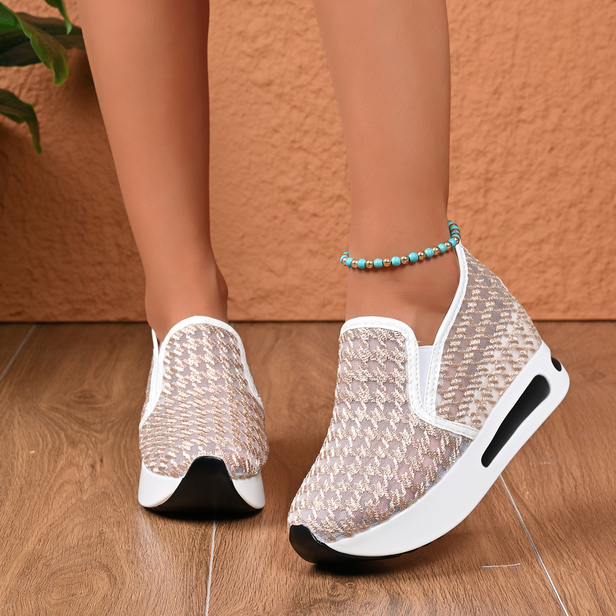 Women Sneakers Women Floral Pa - Embroidery Free Pattern 评论和价格