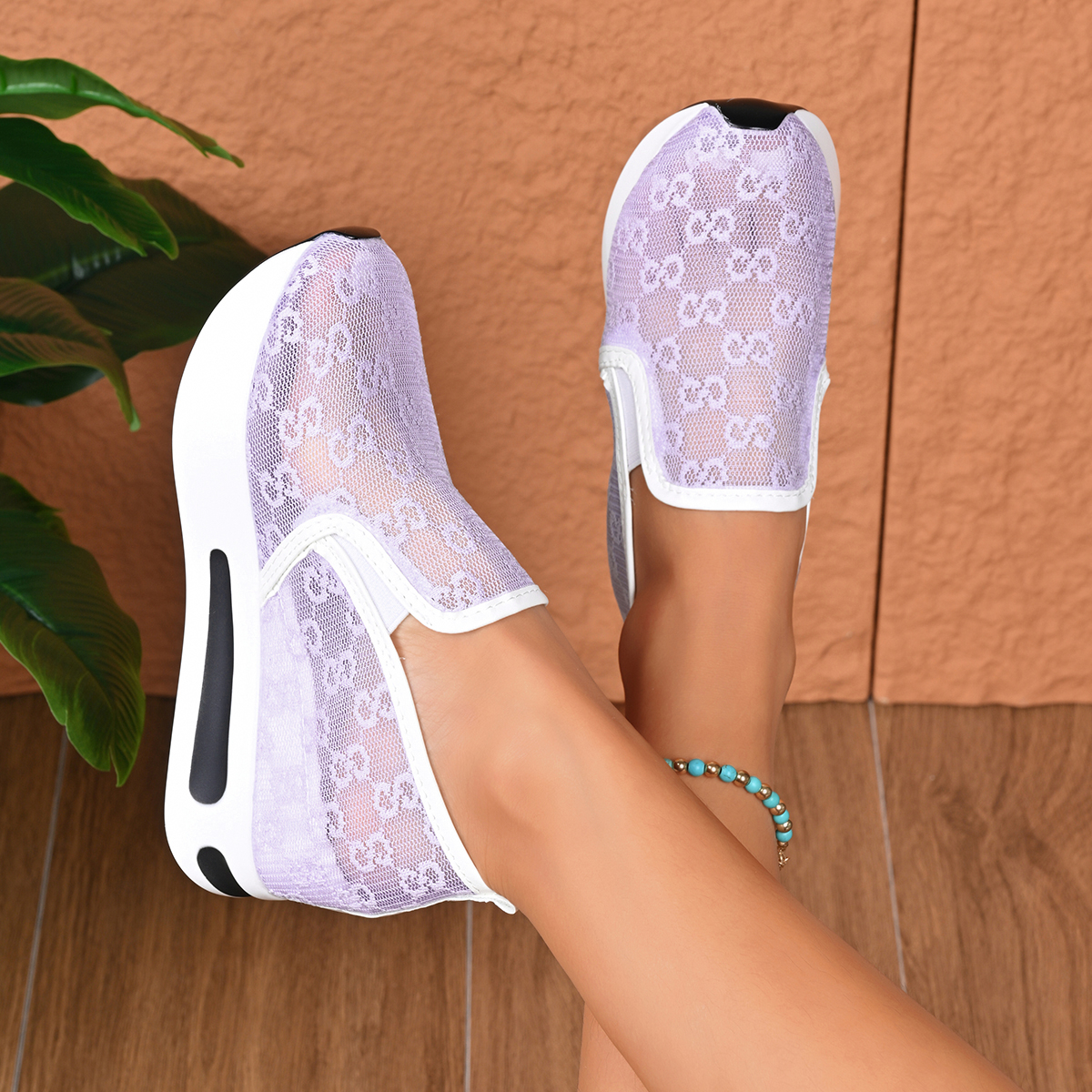 Women Sneakers Women Floral Pa - Embroidery Free Pattern 评论和价格