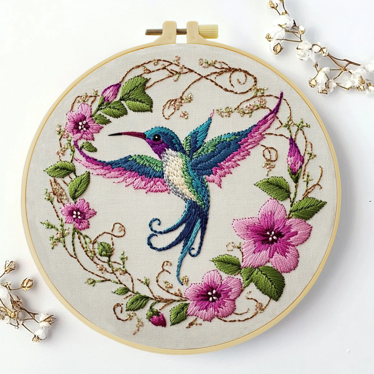 1pc 20X20CM/7.87inch Beautiful - Embroidery Whale 评论和价格